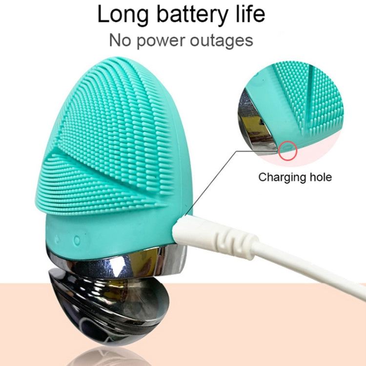 Multifunctional Ultrasonic Face and Eye Electric Warm Silicone Cleansing Instrument