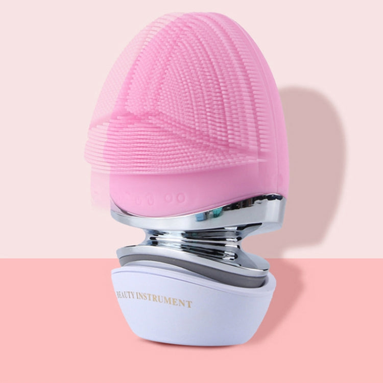 Multifunctional Ultrasonic Face and Eye Electric Warm Silicone Cleansing Instrument