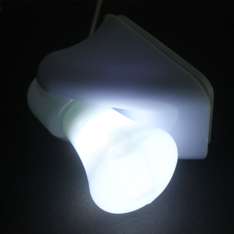 For Bedroom Corridor Toilet Wire Switch Portable Wall Mount Cabinet Lamp Night Light AAA Battery LED Bulb