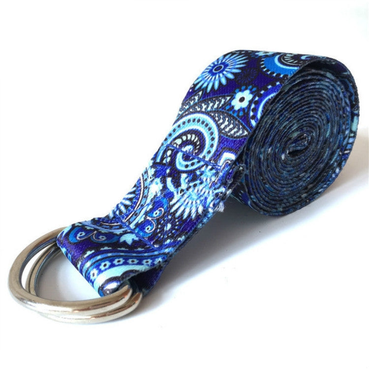 Color Pattern Stretch Band Yoga Stretch Band, Size: 185 x 3.8cm