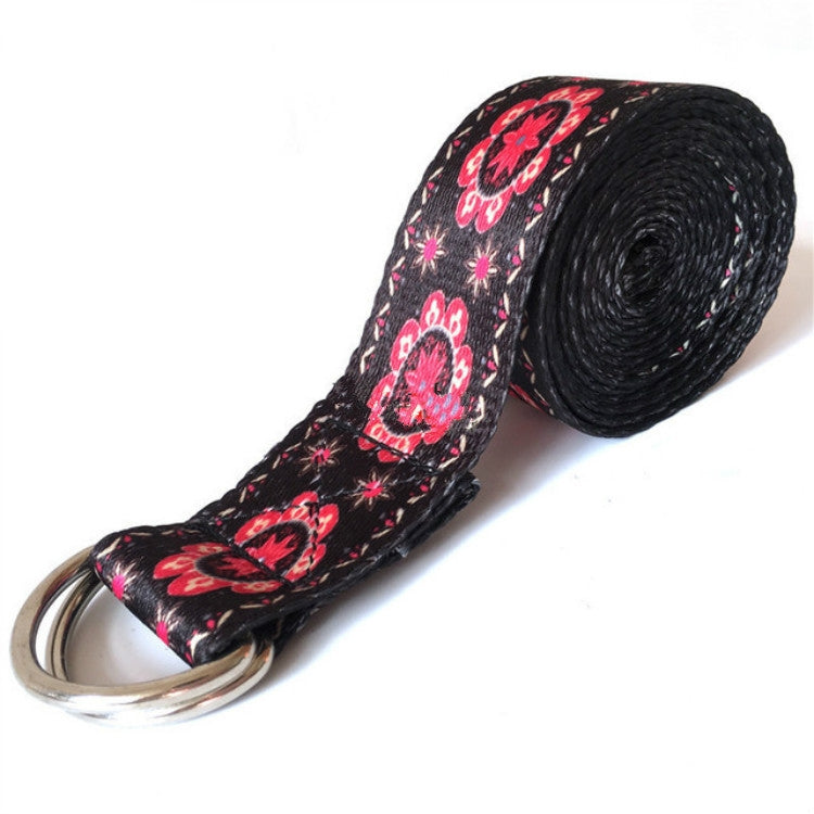 Color Pattern Stretch Band Yoga Stretch Band, Size: 185 x 3.8cm