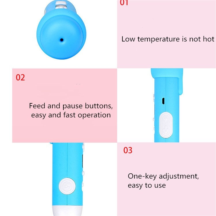 Low Temperature 3D Printing Pen Wireless Charging Printing Pen