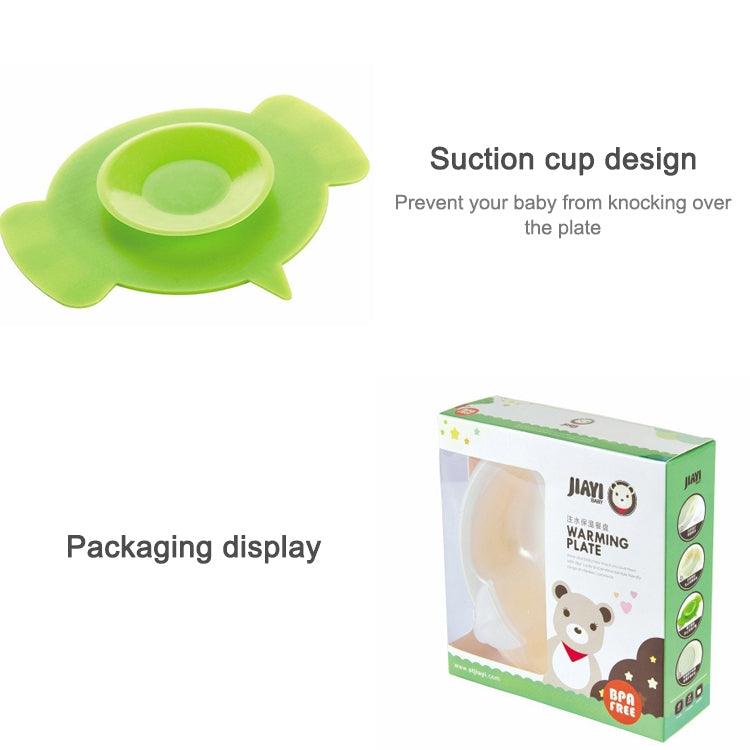 Non-slip Warming Baby Food Warm Container(Blue)