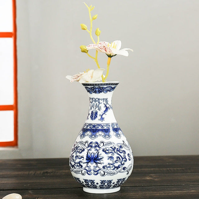 Wall Hanging Flower Antique Jardiniere Ceramic Vase Home Decoration