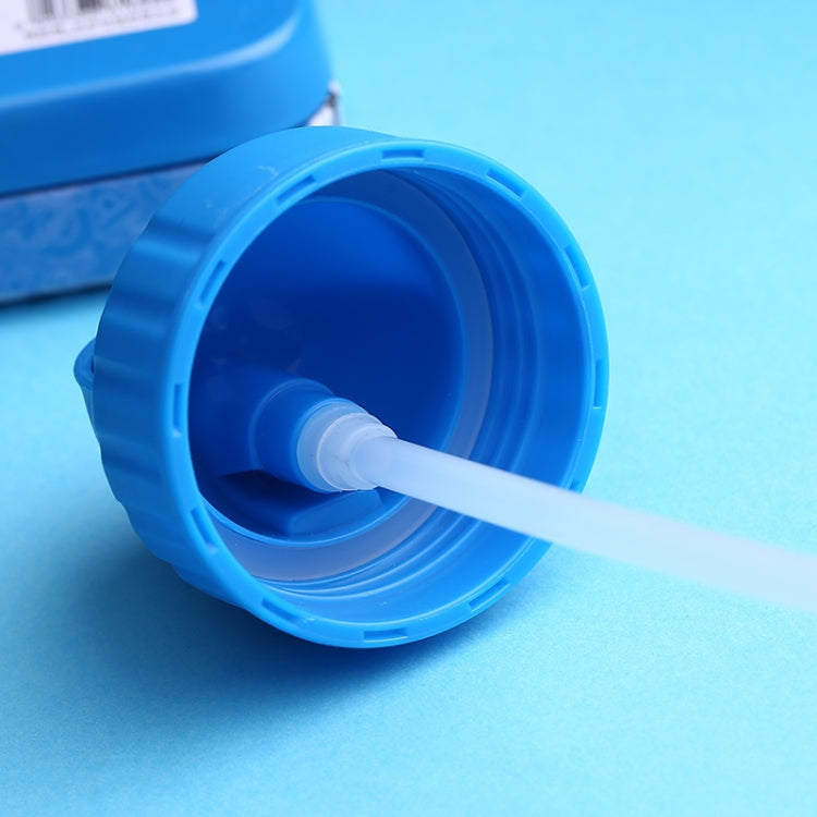 400ml Baby Bottle Portable Rope Spill Proof Children Cup Plastic Bottle For Kids Drinking Water with Straw