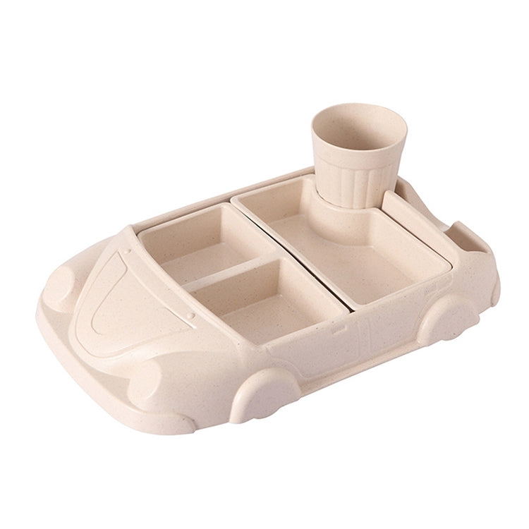 Bamboo Fiber Baby Cartoon Car Plate