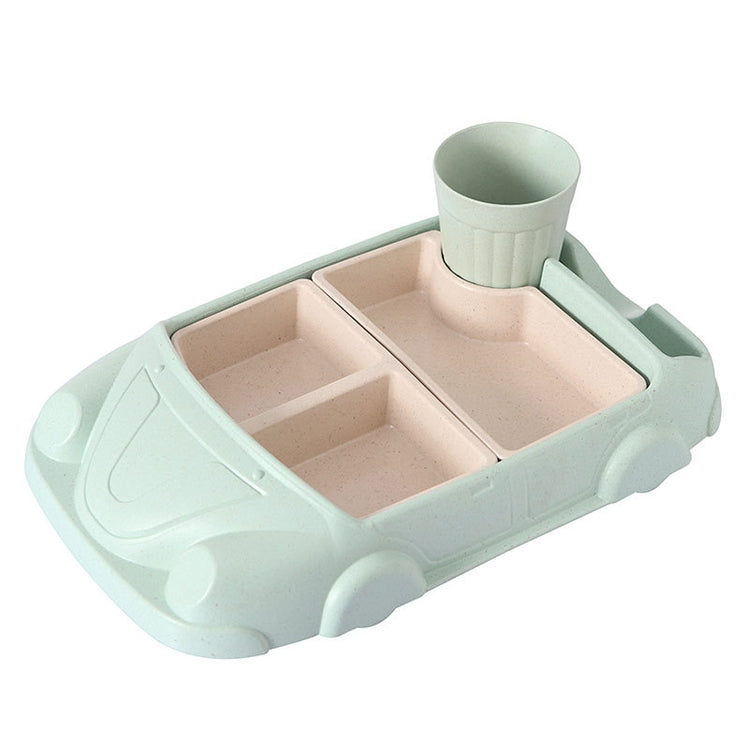 Bamboo Fiber Baby Cartoon Car Plate