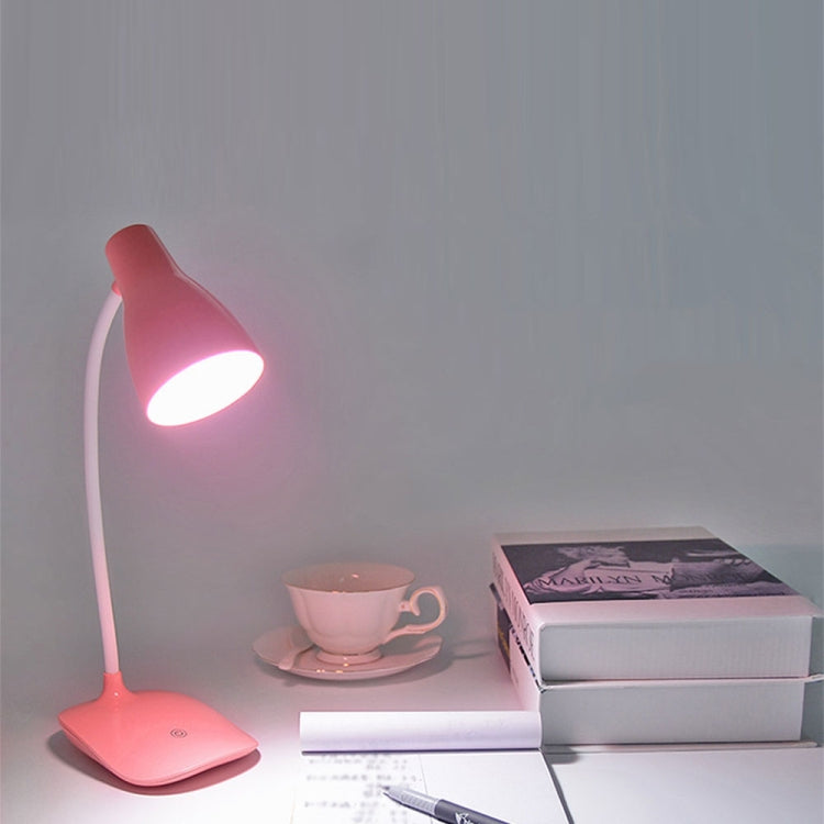 3W Touch Dimming LED Eye Protection Reading Light Learning Table Lamp, Random Color Delivery
