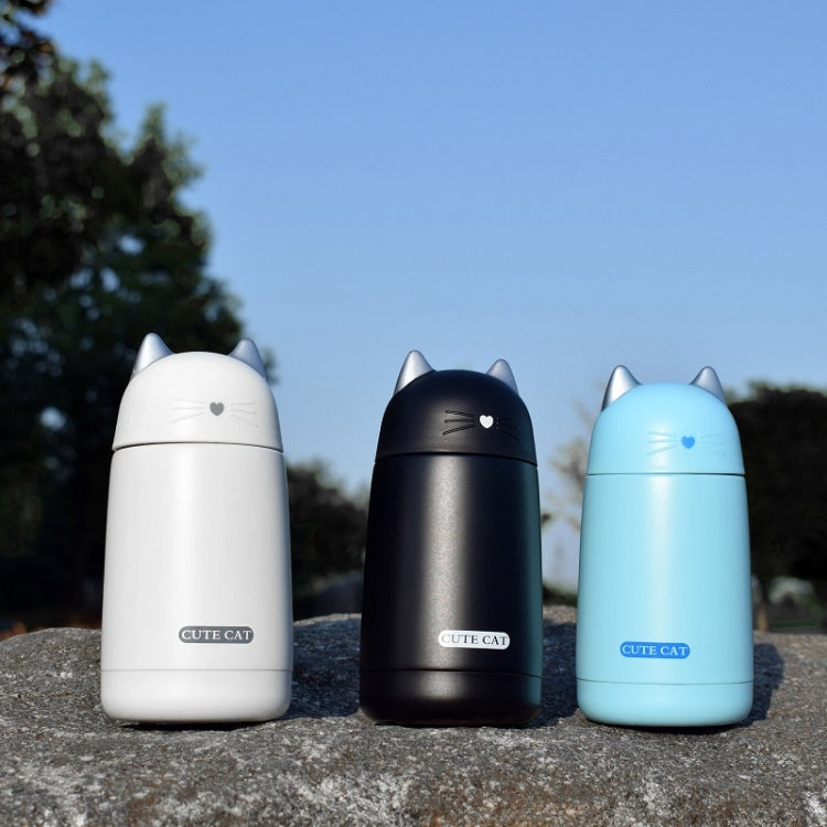 Portable Cute Cat Vacuum Stainless Steel Leak-proof Thermos Coffee Cup  Gift