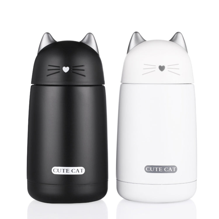 Portable Cute Cat Vacuum Stainless Steel Leak-proof Thermos Coffee Cup  Gift