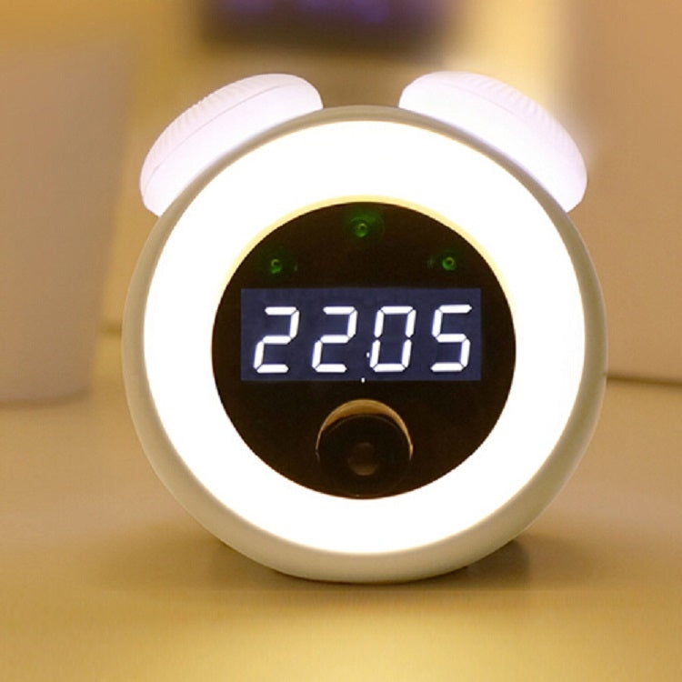 Smart Timed Sleeping Bedside Table Lamp Sensing Digital Alarm Clock Night Light