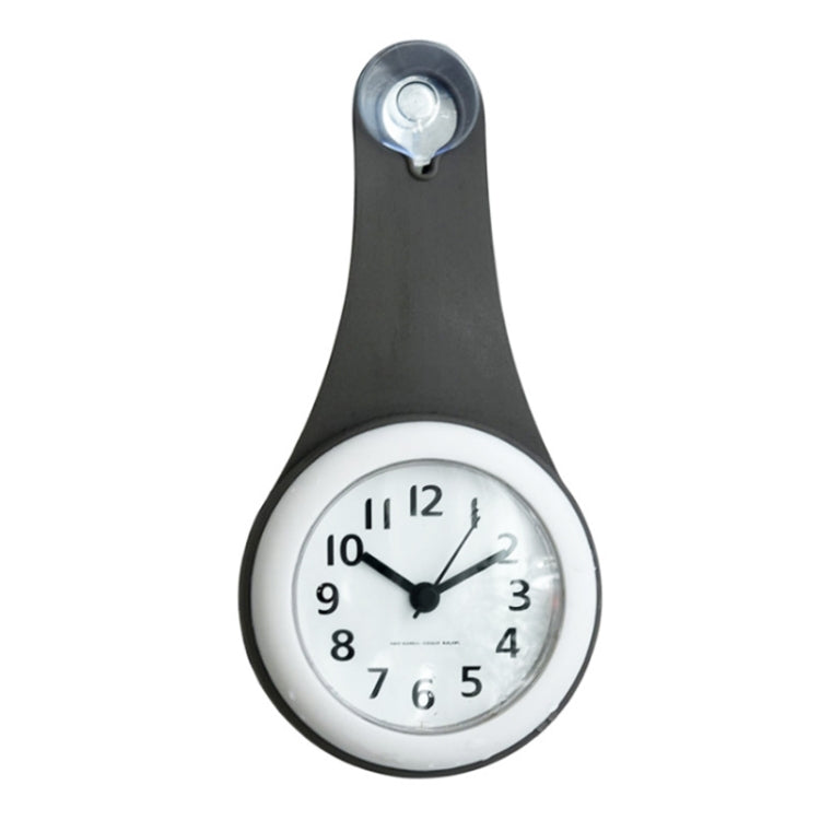Simple Bathroom Clock Creative Wall Clock Kitchen Refrigerator Waterproof Mute Small Clock