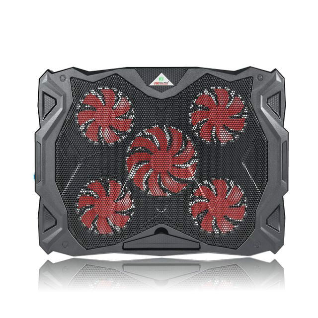 Laptop Radiator 5 Fan Multi-angle Foldable Computer Stand