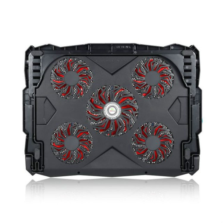 Laptop Radiator 5 Fan Multi-angle Foldable Computer Stand
