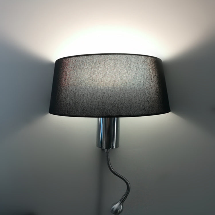 Stylish Minimalist Fabric Hotel Living Room Bedroom Aisle Wall Lamp, AC 220V
