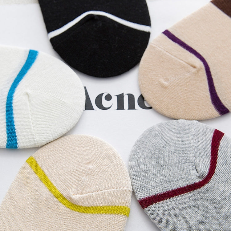 10 Pairs Summer Male Invisible Socks Man Cotton Casual Sailboat Socks