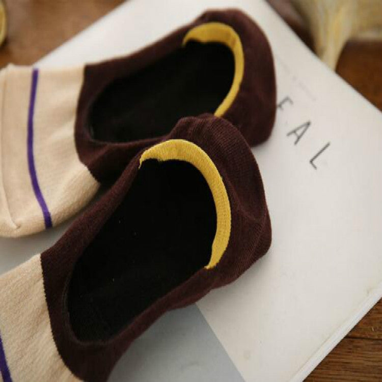 10 Pairs Summer Male Invisible Socks Man Cotton Casual Sailboat Socks