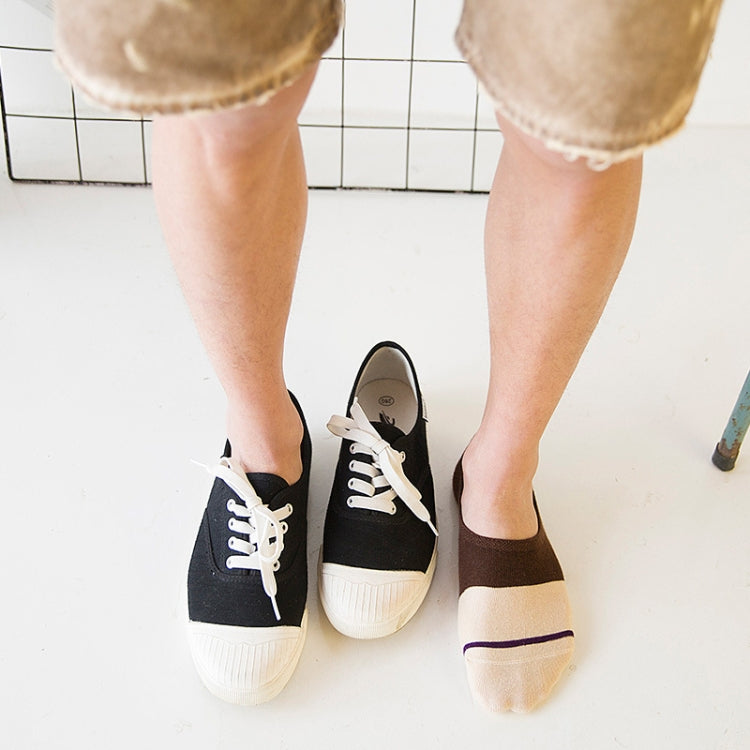 10 Pairs Summer Male Invisible Socks Man Cotton Casual Sailboat Socks