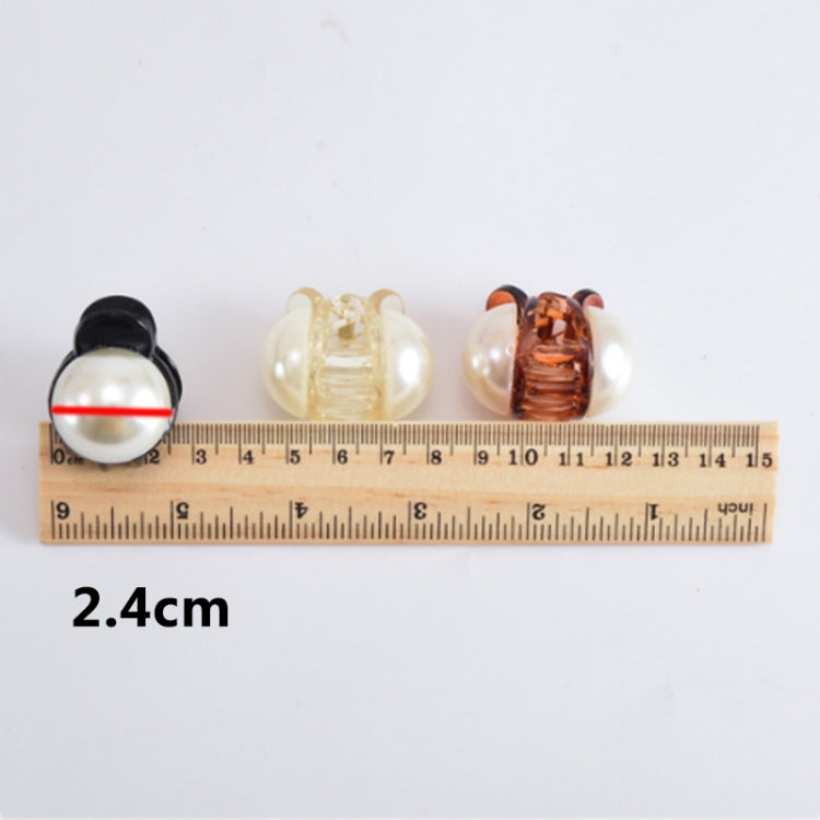 Girls Pearl Mini Hair Claw Women Hair Crab Hair Claws Makeup Washing Tool Hair Accessories