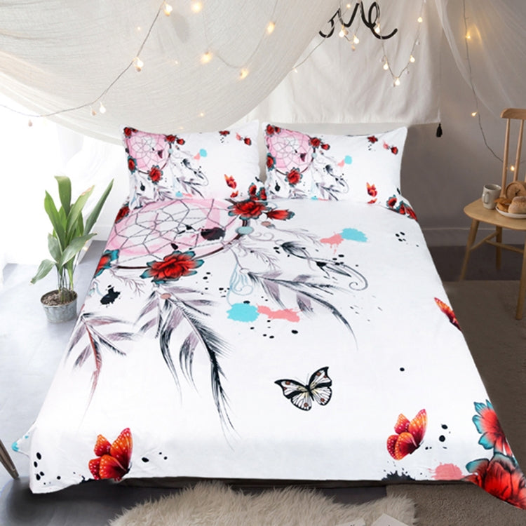 Dream Flying Dream Catcher Home Textile Bedding Set, Size:AUD180cmx210cm