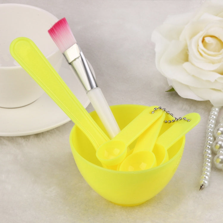 10 Sets 4 in 1 DIY Facial Mask Mixing Bowl Brush Spoon Stick Brush Face Care Set Women Facial Beauty Professional Kits Tools