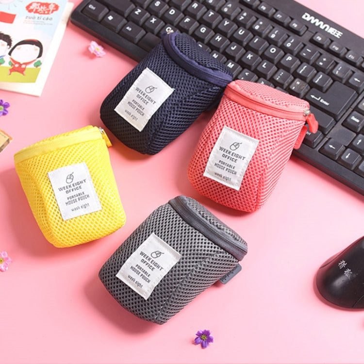 2 PCS Mouse Storage Bag Travel Portable Shockproof Digital Protective Case