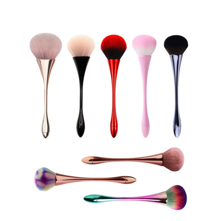Nail Dust Cleaning Brush Nail Glitter Remover UV Gel Powder Removal Acrylic Nail Brushes Manicure Tools Red