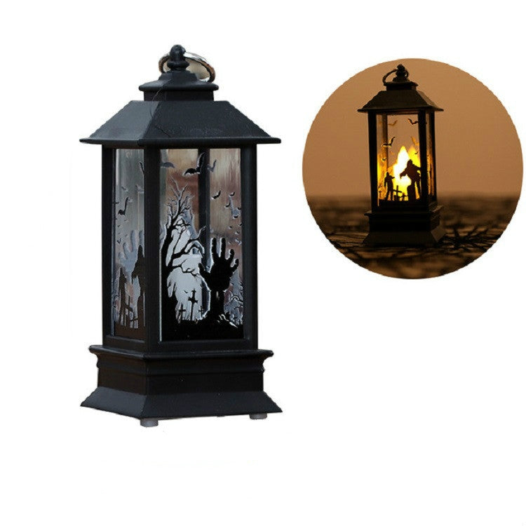 2 PCS Halloween Portable Simulation Flame Light Decoration Props Desktop Decoration(Ghost Hand)