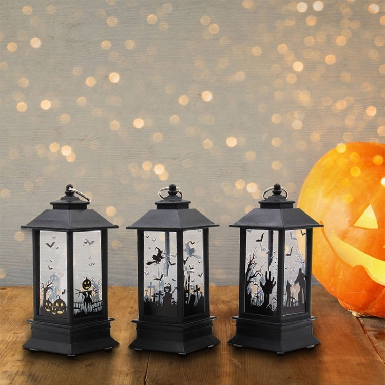 2 PCS Halloween Portable Simulation Flame Light Decoration Props Desktop Decoration(Ghost Hand)