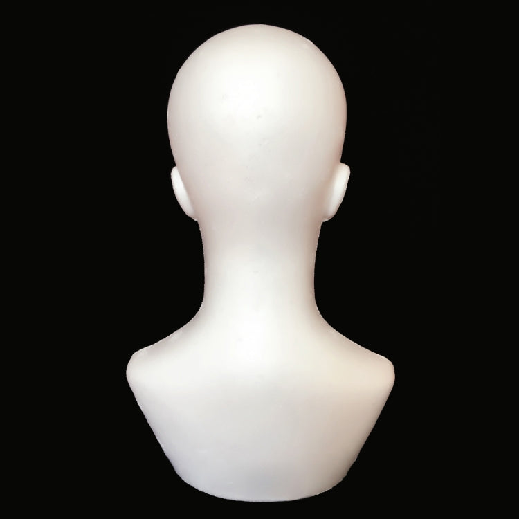 Male Foam Mannequin Head Model for Showcase Display Glasses Hat Wig Scarves