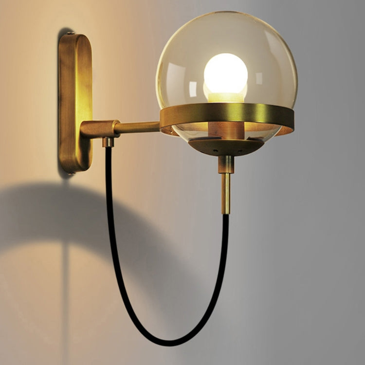 Personality Simple Glass Ball Staircase Corridor Wall Lamp