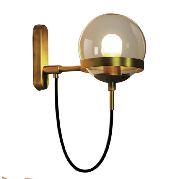 Personality Simple Glass Ball Staircase Corridor Wall Lamp