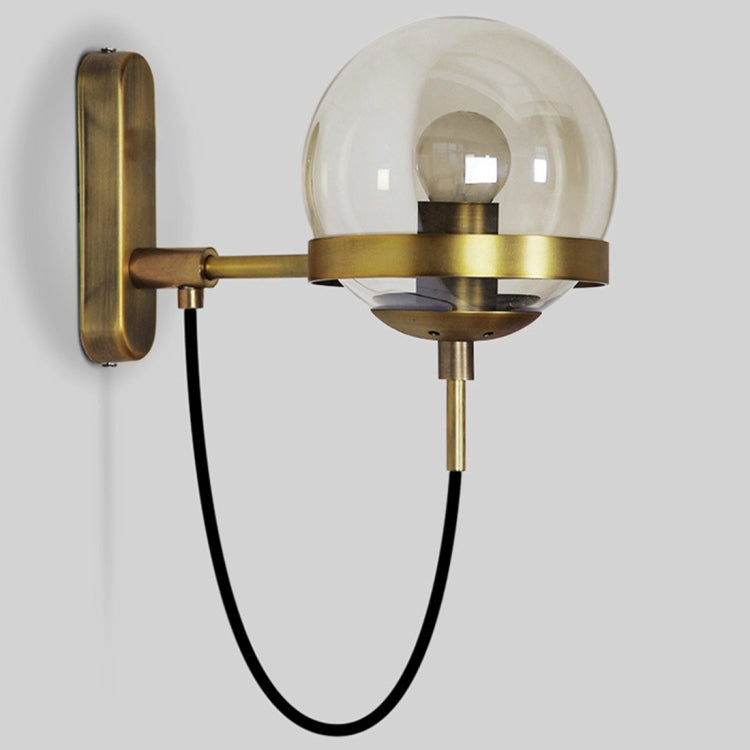 Personality Simple Glass Ball Staircase Corridor Wall Lamp