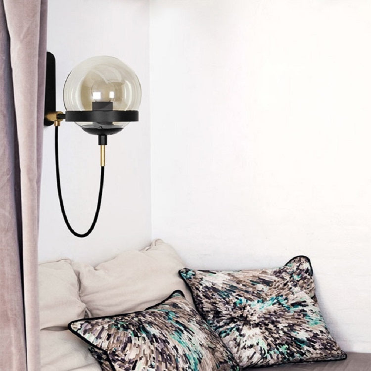 Personality Simple Glass Ball Staircase Corridor Wall Lamp