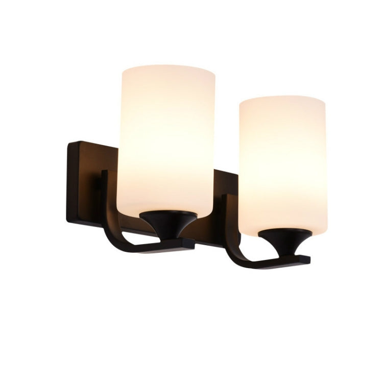 Double Head Retro Base Wall Lamp Bedside Reading Lamp Hotel Bedroom Corridor Light