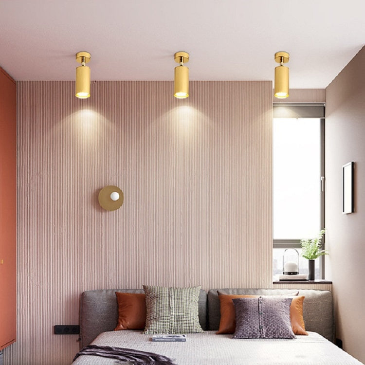 Nordic Luxury Extra Bright Spotlight Ceiling Lamp Wall Lamp with 7W Warm White Bulb