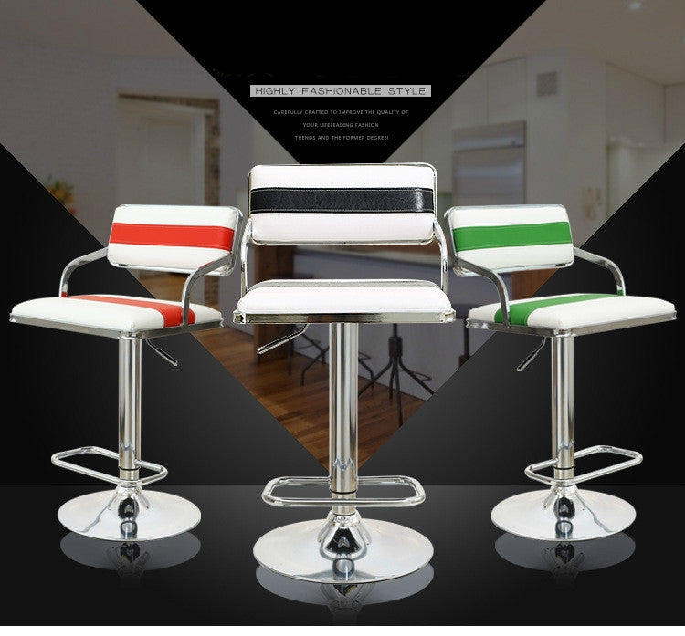 Modern And Stylish Minimalist Rotating Height Adjustable Bar Chair