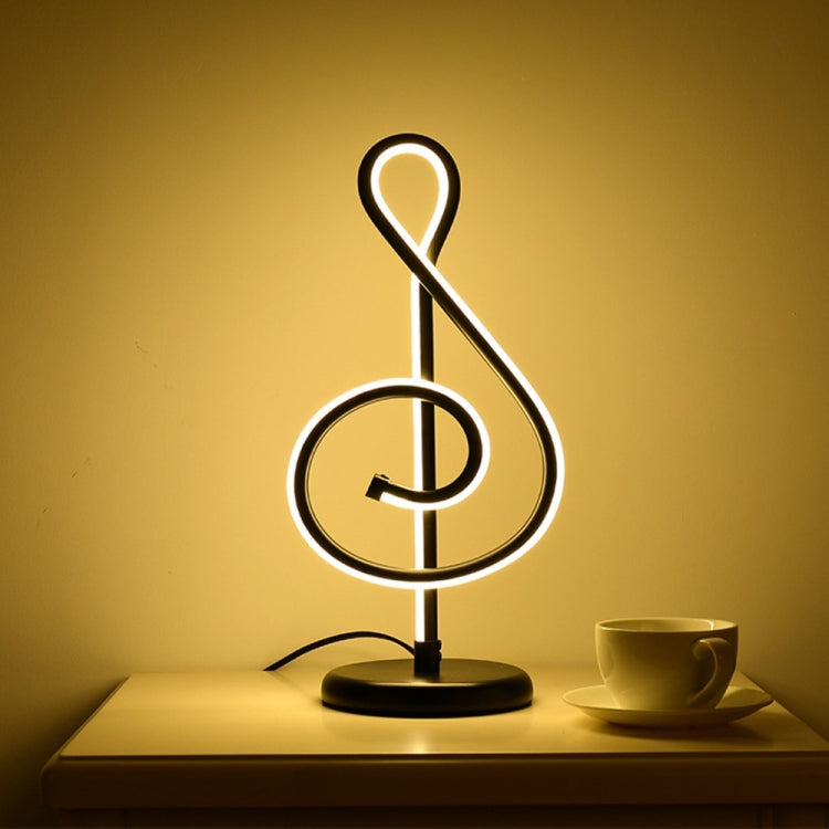 Modern Note Bedroom Desk Lamp Decoration Night Light