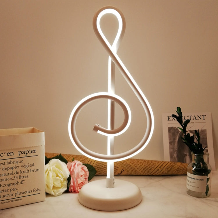 Modern Note Bedroom Desk Lamp Decoration Night Light