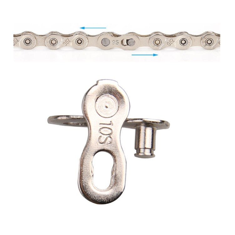 3 Pairs Bicycle Chain Magic Buckle Chain Joint, Model:10 Speed