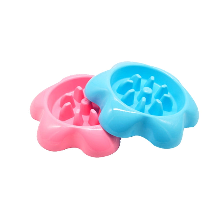 Pet Bowl Dog Cat Slow Food Anti-choke Bowl