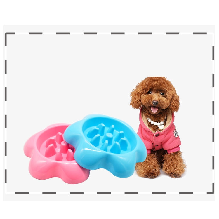Pet Bowl Dog Cat Slow Food Anti-choke Bowl