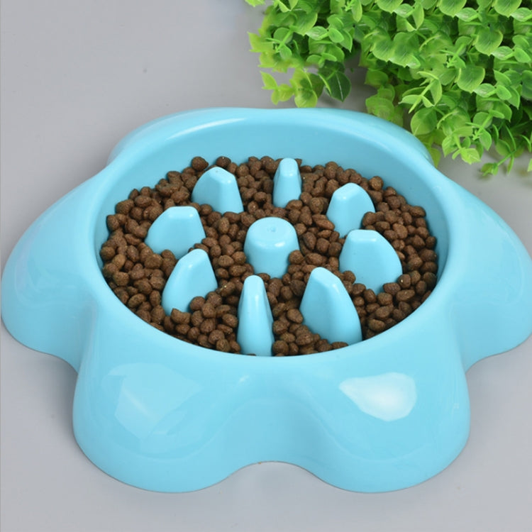 Pet Bowl Dog Cat Slow Food Anti-choke Bowl