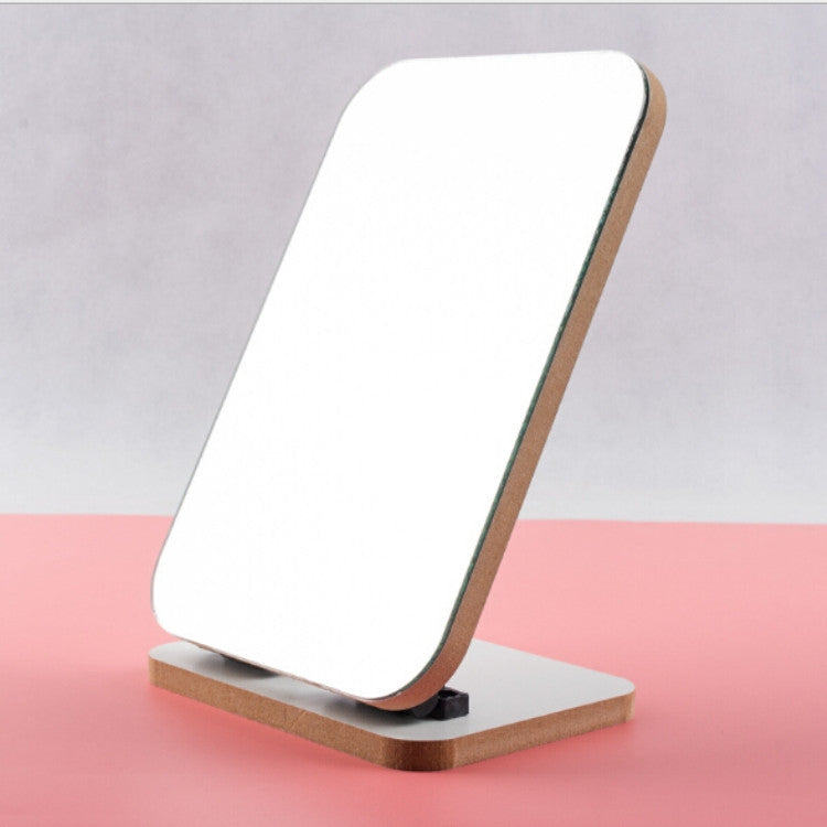 2 PCS Solid Wood Makeup Decorative Mirror Vanity Mirror