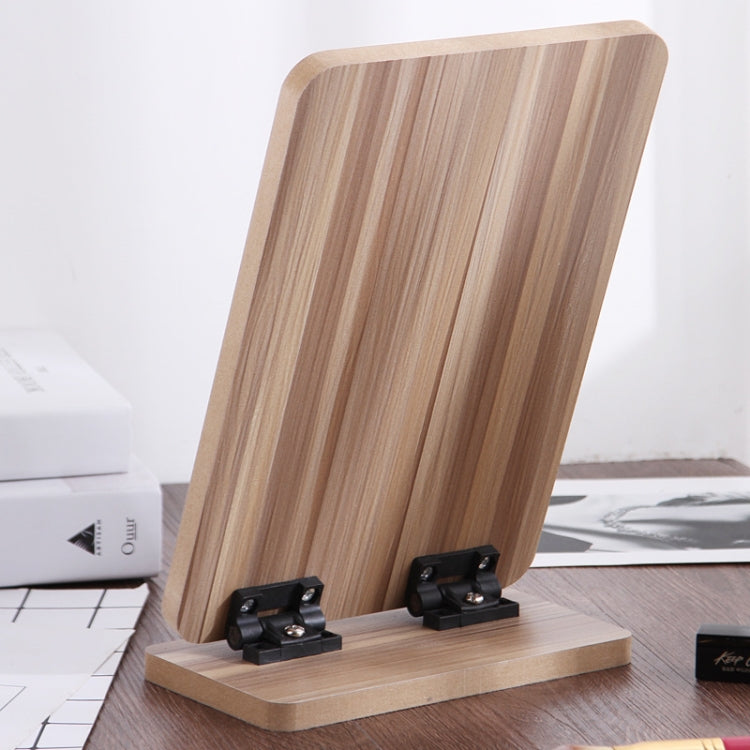 2 PCS Solid Wood Makeup Decorative Mirror Vanity Mirror