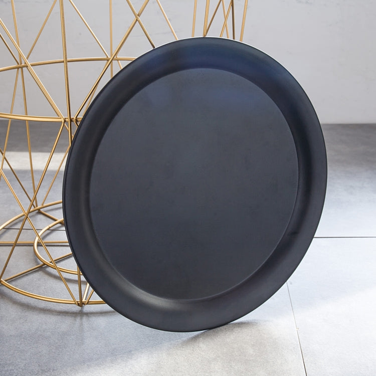 Coffee Tables Modern Nordic Iron Art Simple Living Room Sofa Side Bedroom Basket(Gold with back cover (M))