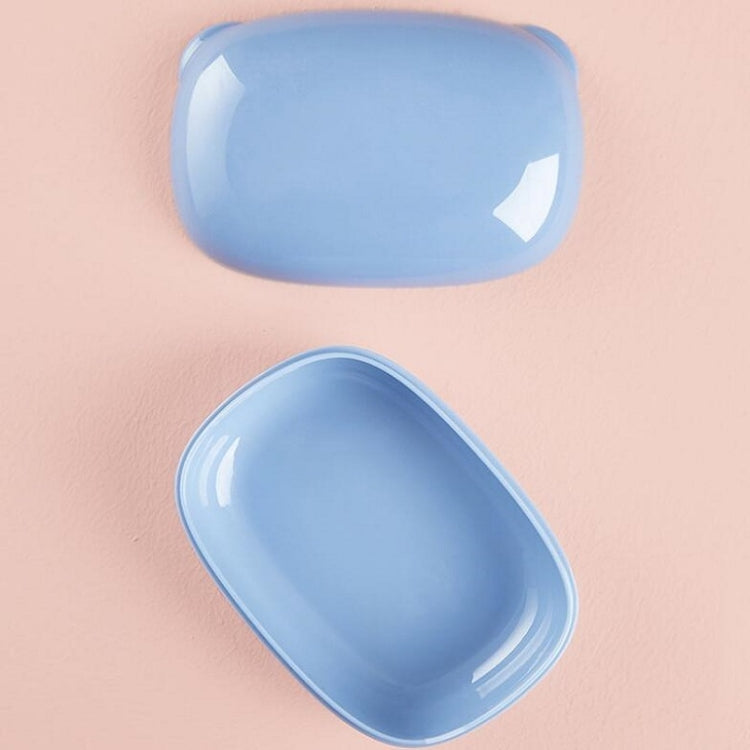 5 PCS Travel Soap Box with Lid Bathroom Creative Drain Soap Box, Size:Large(Color Random Delivery)