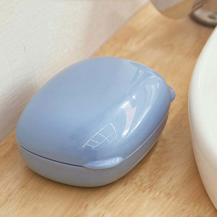 5 PCS Travel Soap Box with Lid Bathroom Creative Drain Soap Box, Size:Large(Color Random Delivery)