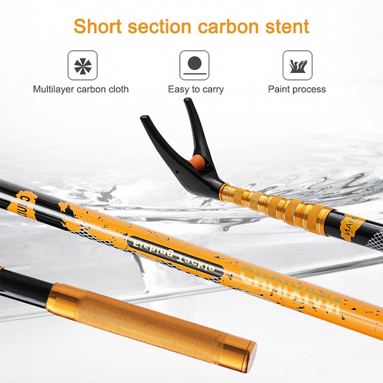 Vertical String Carbon Bracket Fishing Rod Bracket, Specification:2.1m