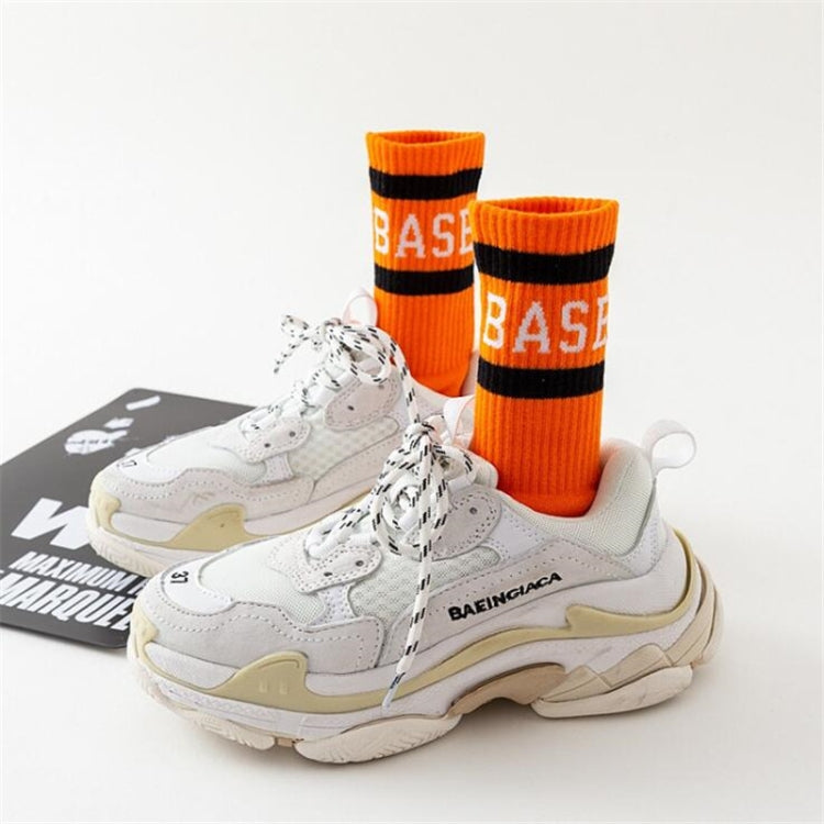 Harajuku Hip Hop Street Skateboard Socks Man Tube Socks